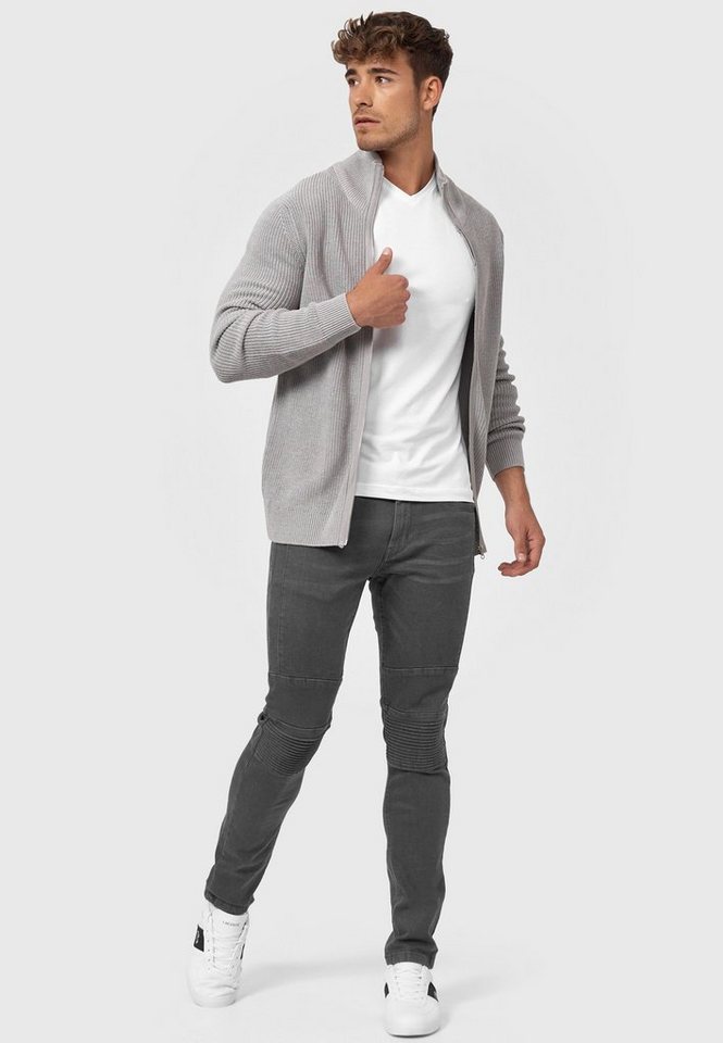 INDICODE Strickjacke Herren Dodson Herrenstrickjacke – Bild 5 von 5