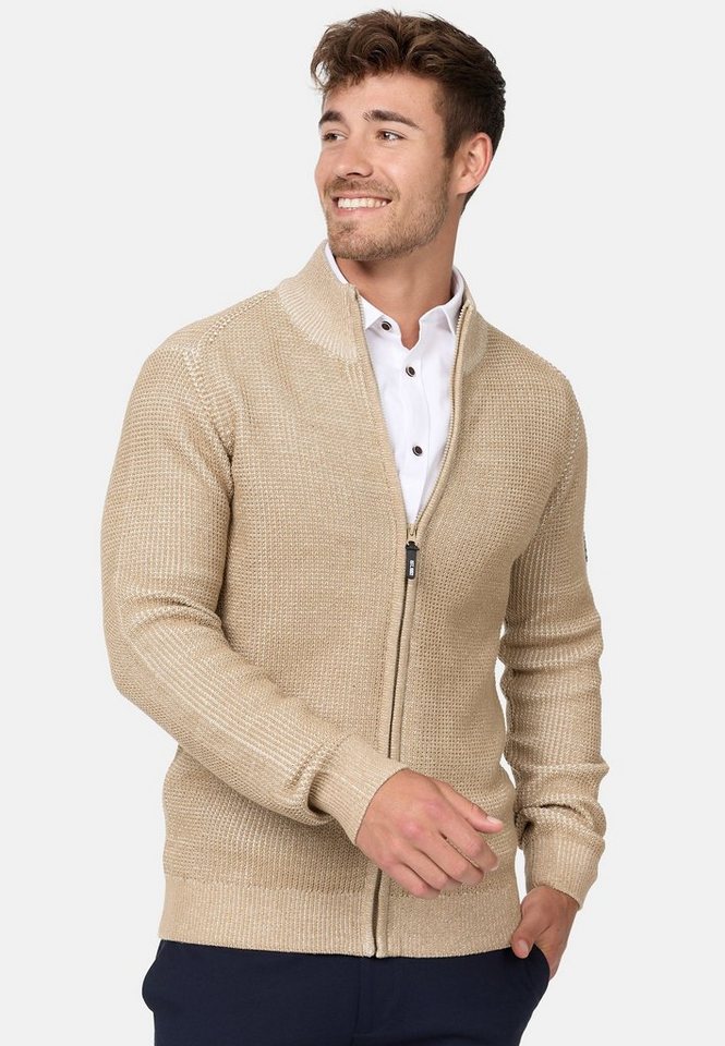 INDICODE Strickjacke Herren INLayton Herrenstrickjacke – Bild 3 von 5