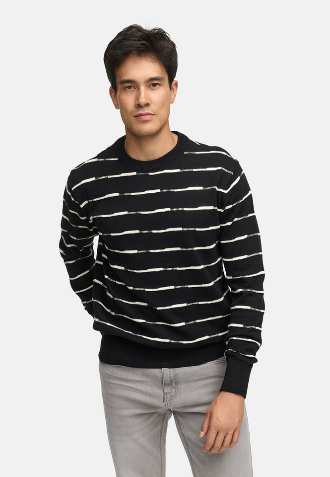 INDICODE Strickpullover Herren INCapowlax Pullover Herrenpullover Herren-Strickpullover aus 100% Baumwolle – Bild 3 von 5