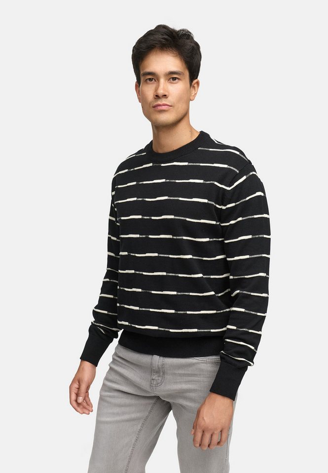 INDICODE Strickpullover Herren INCapowlax Pullover Herrenpullover Herren-Strickpullover aus 100% Baumwolle – Bild 4 von 5