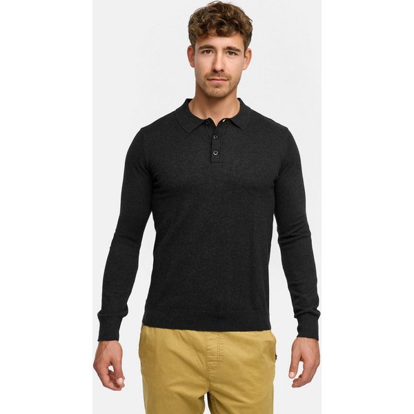 INDICODE Strickpullover Herren INKastra Pullover Feinstrick-Pullover im Polo-Stil