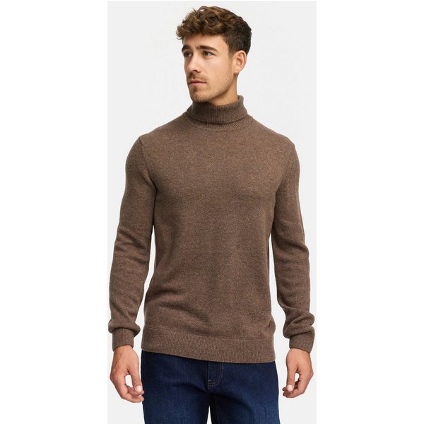 INDICODE Strickpullover Herren INMargous Roll Pullover Herrenpullover Klassischer Herren Rollkragenpullover