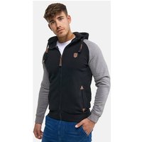 INDICODE Sweatjacke Arbutus, Größe XL in Schwarz