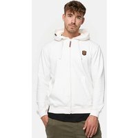 INDICODE Sweatjacke Braidwood, Größe XL in Weiß