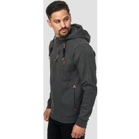 INDICODE Sweatjacke Elm, Größe S in Grau