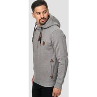INDICODE Sweatjacke Elm, Größe S in Weiß