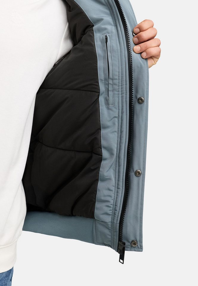 INDICODE Winterjacke Herren INAlbanos Jacke Winter Herrenjacke mit Kapuze und praktischen Taschen – Bild 4 von 5