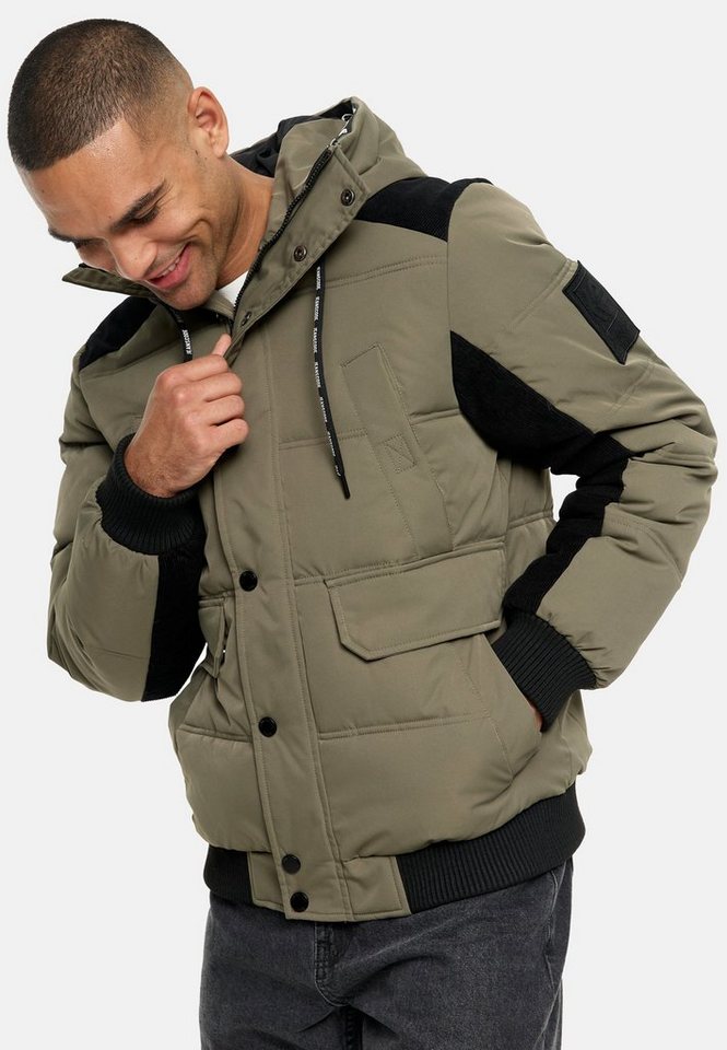 INDICODE Winterjacke Herren INJakobe Jacke Winter Herrenjacke – Bild 4 von 5