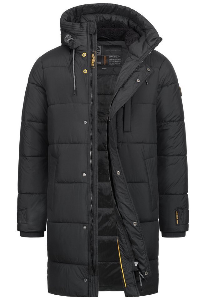 INDICODE Wintermantel Herren INStuds Jacke Winter Herrenjacke Herren Parka mit Kapuze, warm gefüttert – Bild 2 von 5