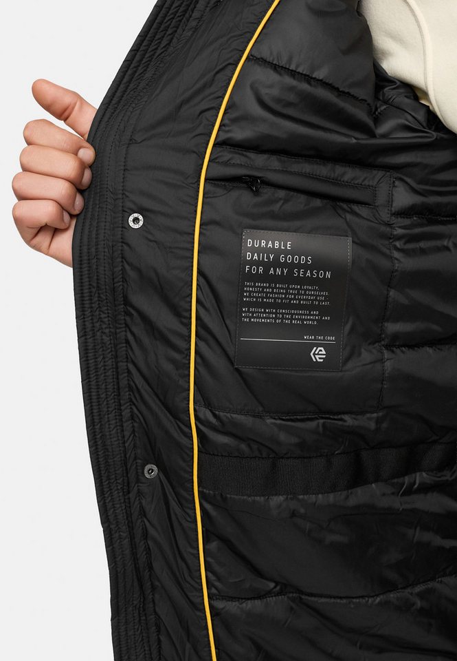 INDICODE Wintermantel Herren INStuds Jacke Winter Herrenjacke Herren Parka mit Kapuze, warm gefüttert – Bild 4 von 5
