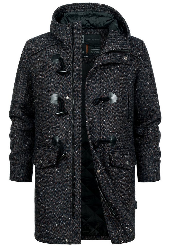 INDICODE Wintermantel Herren Liam Mantel Winter Herrenmantel – Bild 2 von 5