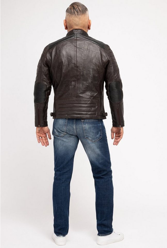 Indumentum Regular-fit-Jeans Herren Jeans Stonewashed Dunkelblau IR-503 – Bild 5 von 5