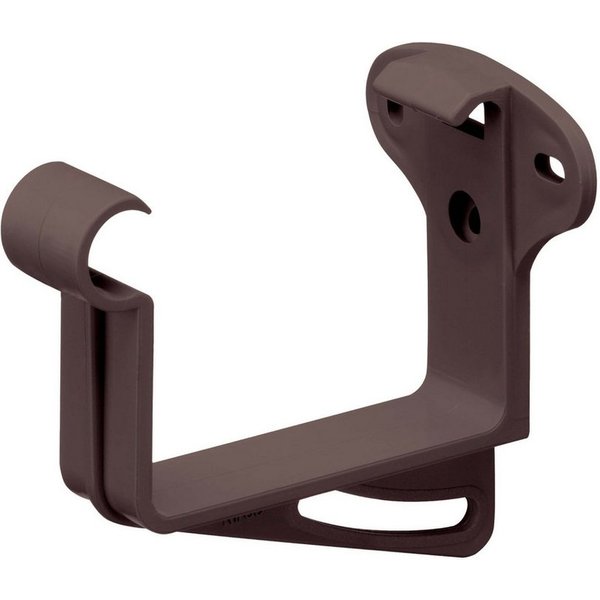 INEFA Dachrinne Stirnbretthalter, Rinnenhalter, kastenförmig, NW 68. 1 Stück, Dachrinnenhalter, PVC-U Kunststoff, für Kastenrinnen, Made in Germany