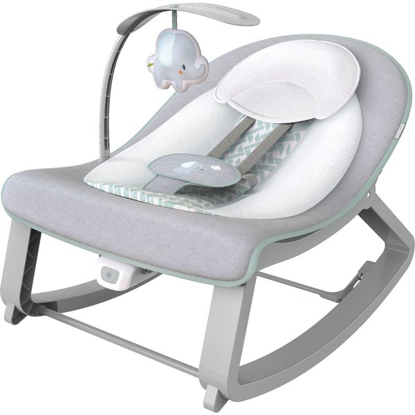 ingenuity Babywippe Keep Cozy, Weaver, mit abnehmbarem Hängespielzeug