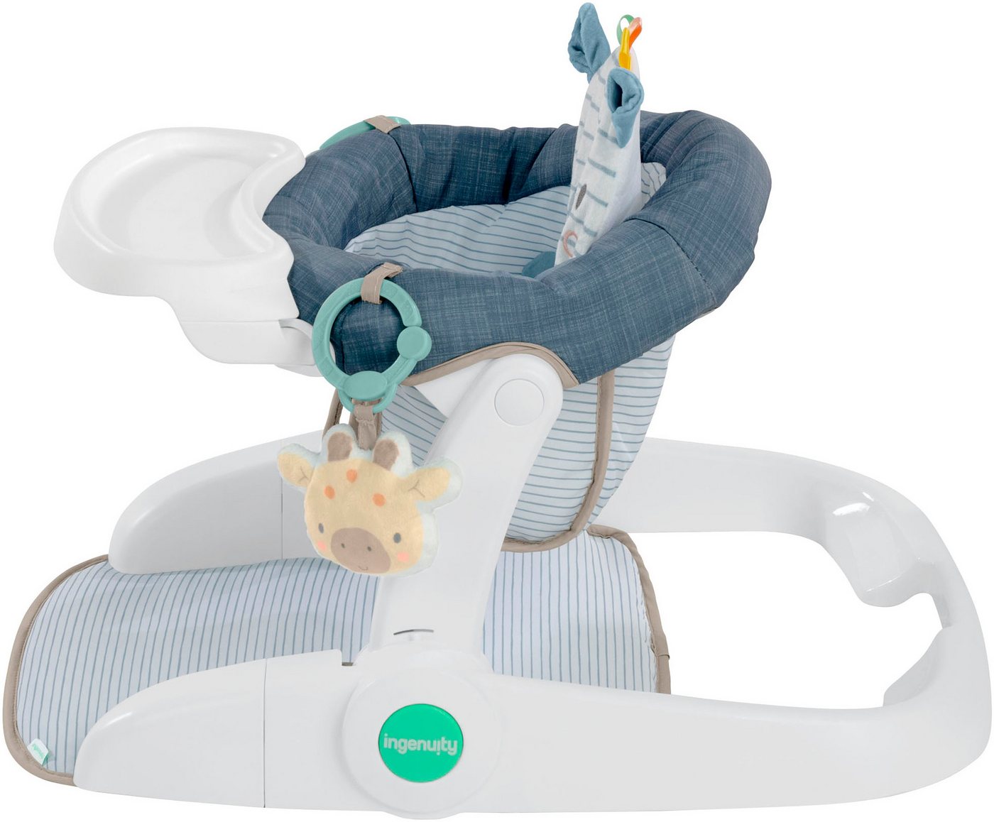 ingenuity Tischsitz Prop Spot™ Learn-to-Sit™ - Casi™, inklusive 2 Spielzeugen und 3 bunten Anhängern – Bild 2 von 5