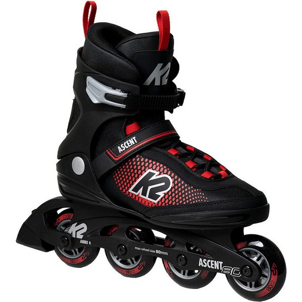 K2 Inlineskates K2 ASCENT 80 M Inline Skate black/red