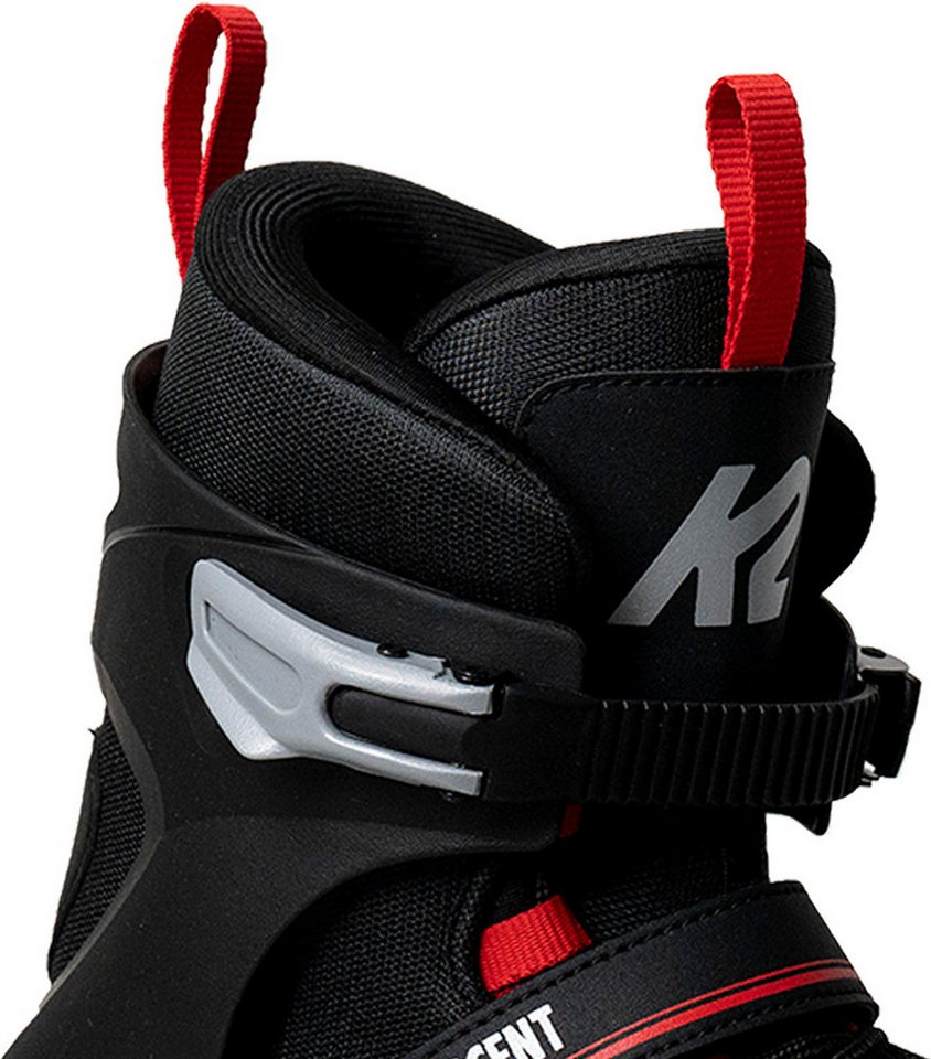 K2 Inlineskates K2 ASCENT 80 M Inline Skate black/red – Bild 2 von 3