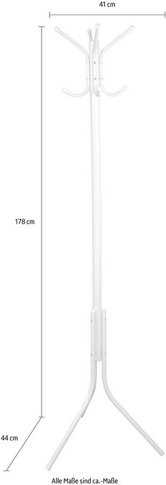 INOSIGN Garderobenständer, (Kleiderständer, OTTOs Choice), Maße (B/T/H): 41/44/178 cm – Bild 2 von 3