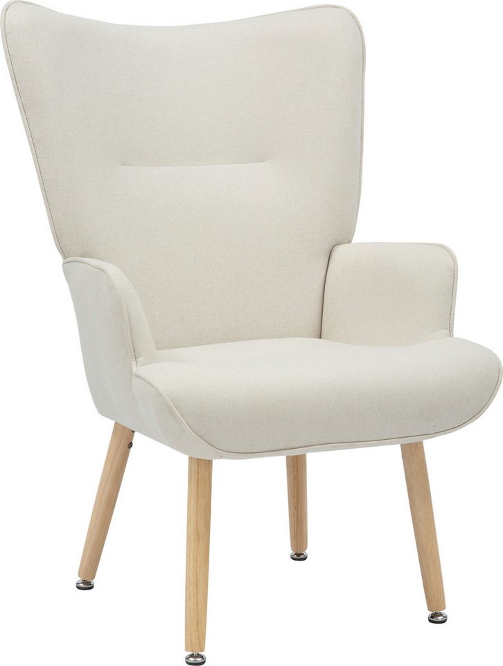 INOSIGN Relaxsessel KEADY, Hochlehnsessel, TV-Sessel, Relaxsessel, Ohrensessel mit stabilem Echtholzgestell – Bild 3 von 5