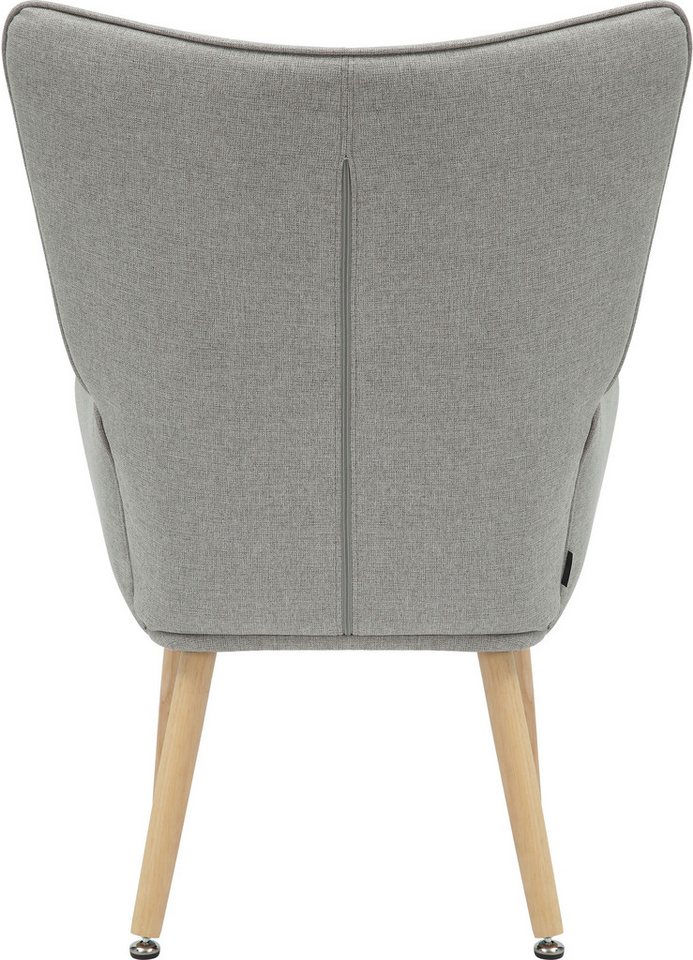 INOSIGN Relaxsessel KEADY, Hochlehnsessel, TV-Sessel, Relaxsessel, Ohrensessel mit stabilem Echtholzgestell – Bild 4 von 5