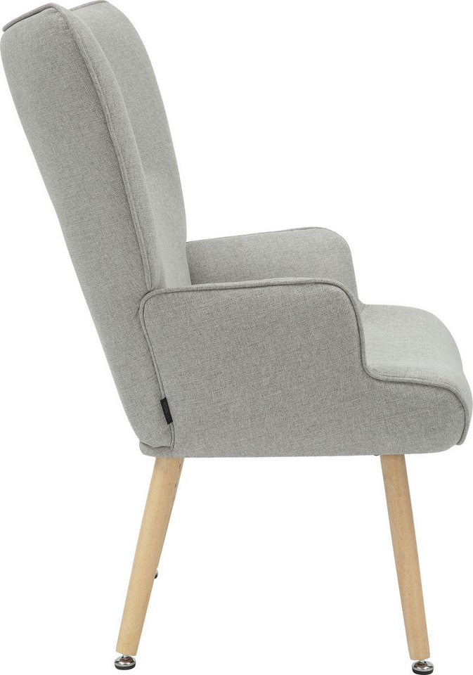 INOSIGN Relaxsessel KEADY, Hochlehnsessel, TV-Sessel, Relaxsessel, Ohrensessel mit stabilem Echtholzgestell – Bild 5 von 5