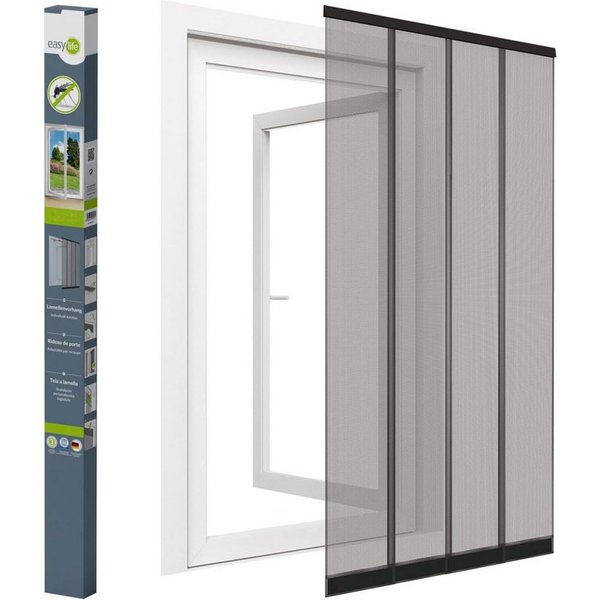 easylife Insektenschutz-Vorhang Insektenschutz Vorhang Lamellenvorhang Easylife 100x220 und 125x240
