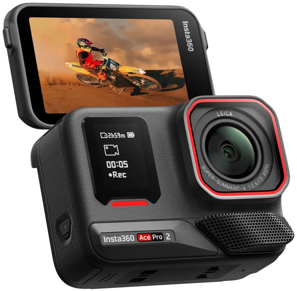 Insta360 Ace Pro 2 Dual Battery Bundle Action Cam (8K, WLAN (Wi-Fi), Bluetooth) – Bild 2 von 5