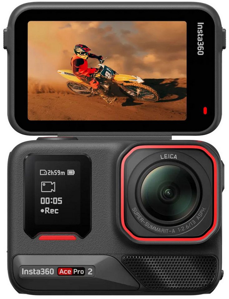 Insta360 Ace Pro 2 Dual Battery Bundle Action Cam (8K, WLAN (Wi-Fi), Bluetooth) – Bild 3 von 5