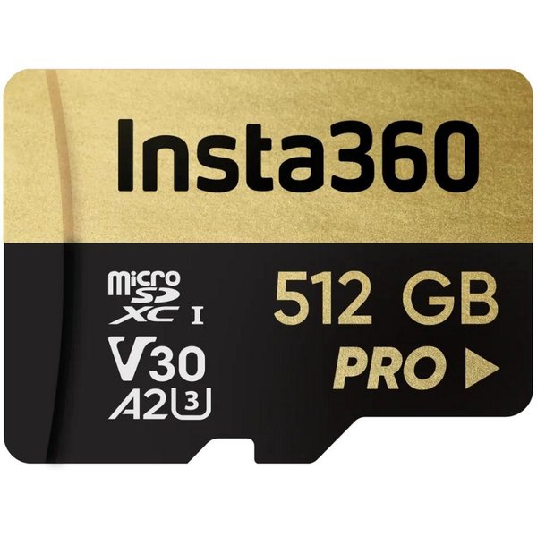Insta360 microSDXC 512GB V30 A2 U3 Speicherkarte