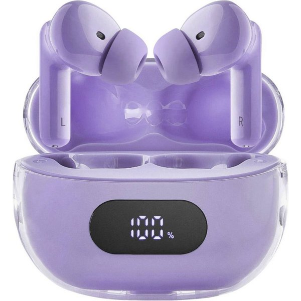 Intenso Intenso BUDS PLUS – TWS True Wireless Kopfhörer T313AE Kopfhörer Lila wireless In-Ear-Kopfhörer