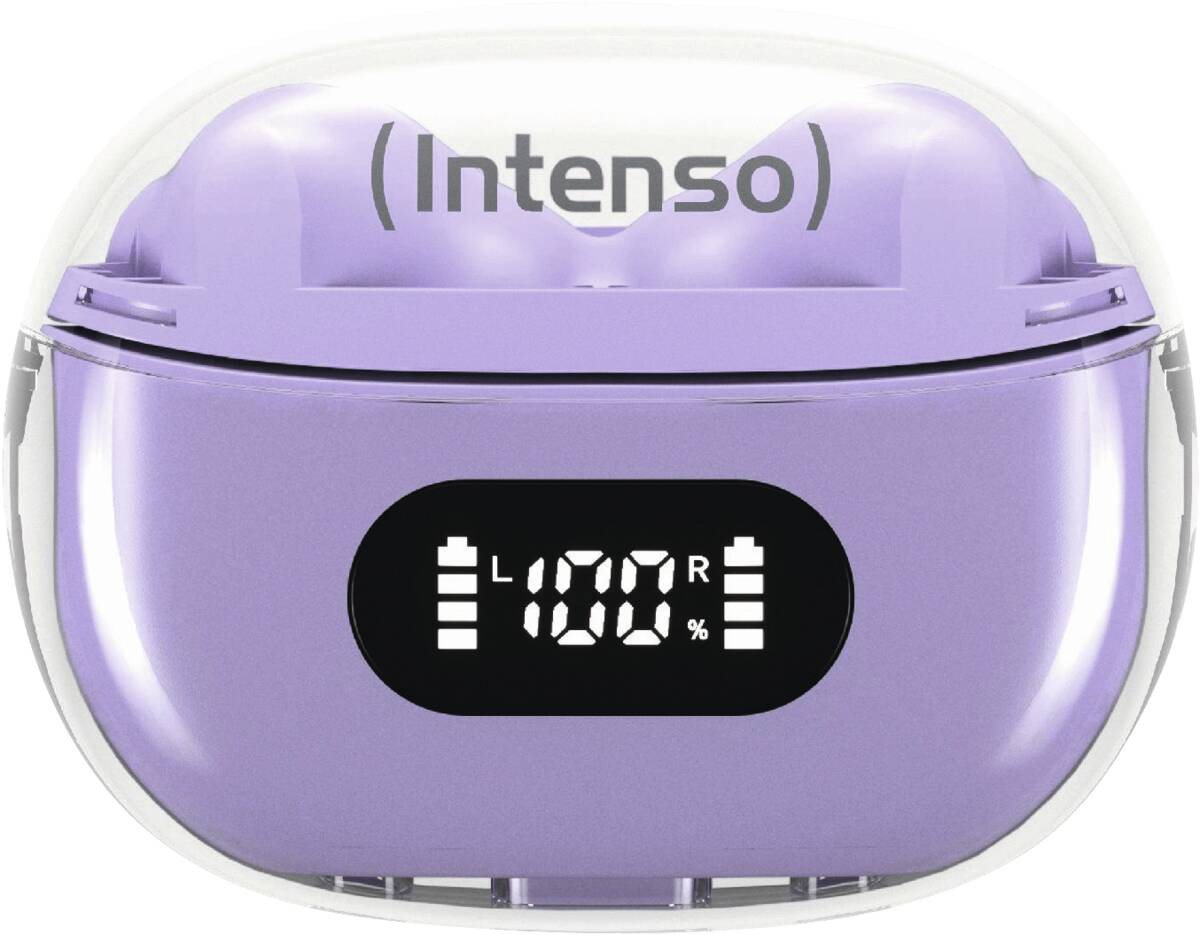 Intenso Intenso BUDS PLUS – TWS True Wireless Kopfhörer T313AE Kopfhörer Lila wireless In-Ear-Kopfhörer – Bild 2 von 3