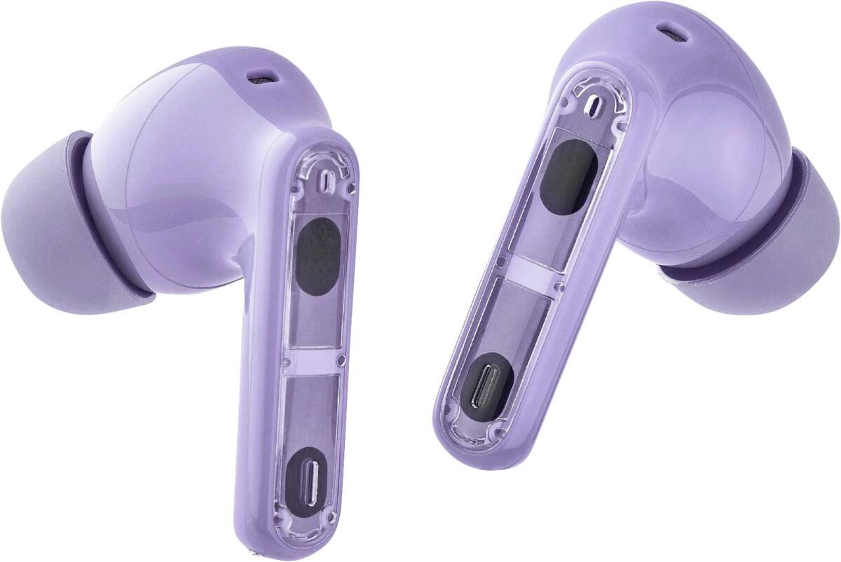 Intenso Intenso BUDS PLUS – TWS True Wireless Kopfhörer T313AE Kopfhörer Lila wireless In-Ear-Kopfhörer – Bild 3 von 3