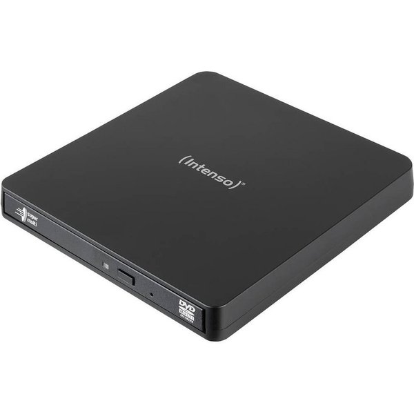 Intenso EOD 400D Slim Disc-Laufwerk (USB 3.2 Gen 1, DVD Super Multi DL, Schwarz)