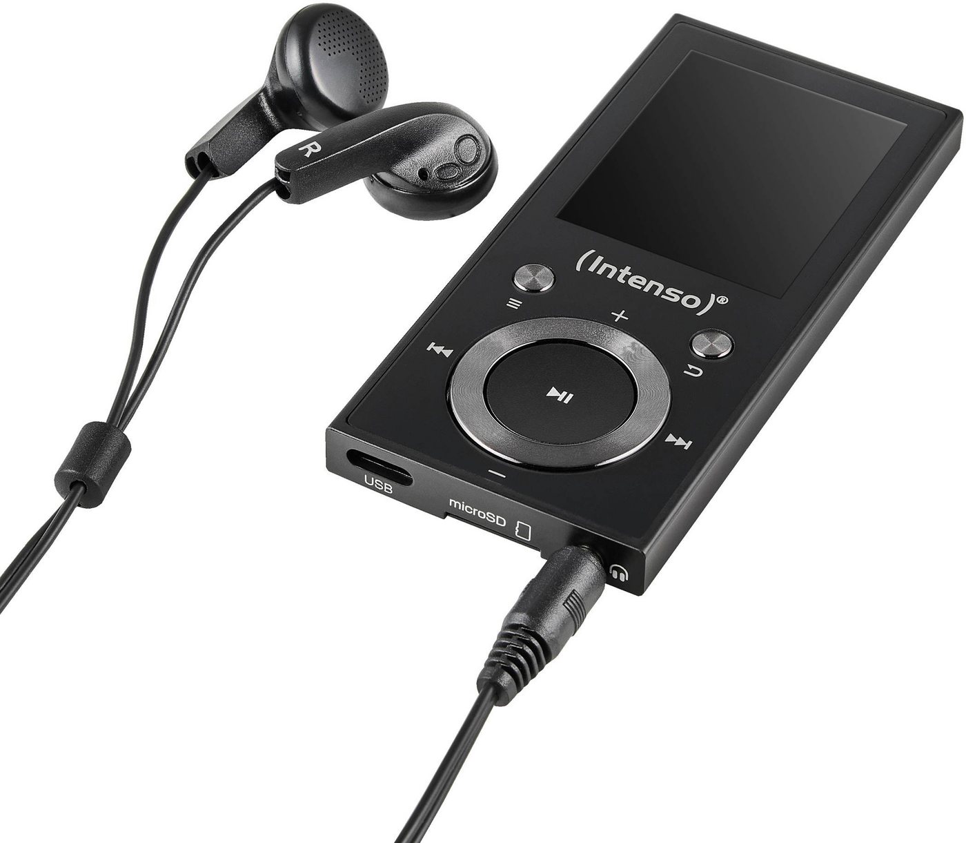 Intenso MP3 Player Video Scooter Bluetooth 64GB 1,8 Zoll Display schwarz MP3-Player – Bild 3 von 5