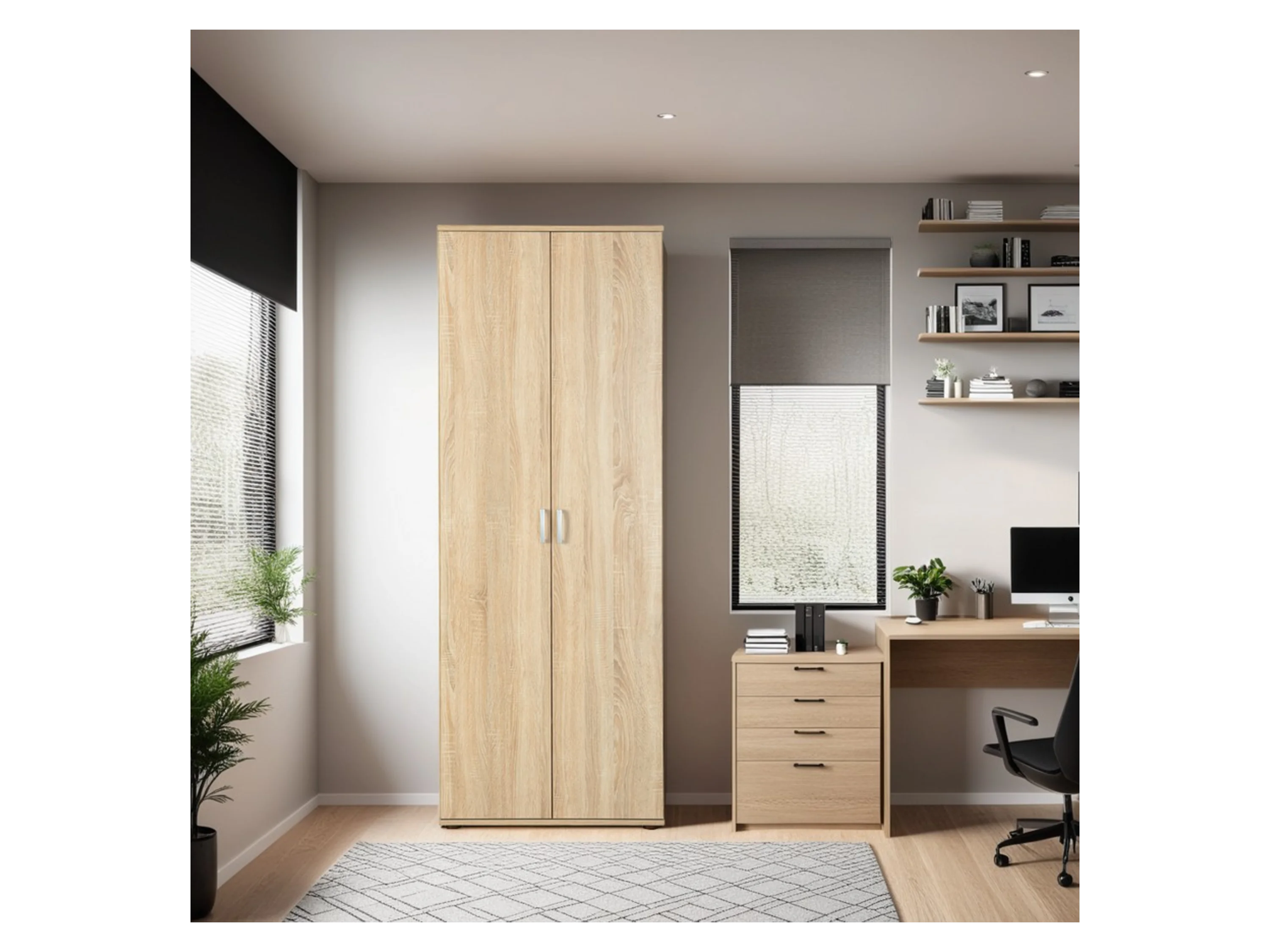 INTER LINK Aktenschrank (Sonoma Eiche) – Bild 3 von 4
