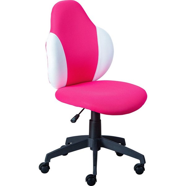 Inter Link Bürostuhl Jessi, Kinderdrehstuhl, ergonomisch, höhenverstellbar, Drehstuhl, Kinderbürostuhl mit rollen, Drehstuhl 360° drehbar, in bunten Farben
