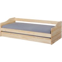 INTER LINK Kinderbett »Leonie«, mit Ausziehbett (Natur, 90 x 200 cm)