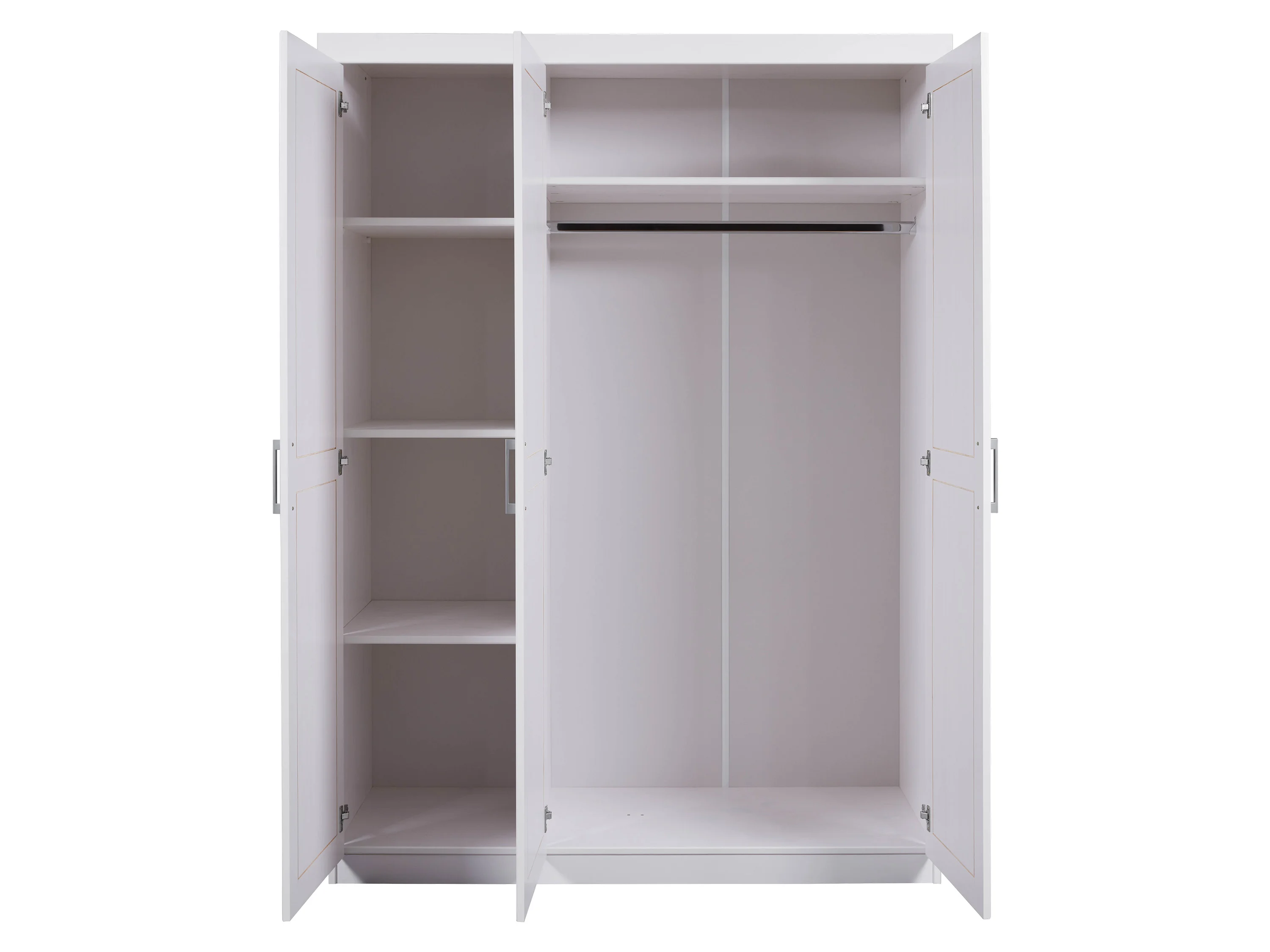 INTER LINK Kleiderschrank (3-türig, Weiß) – Bild 3 von 4
