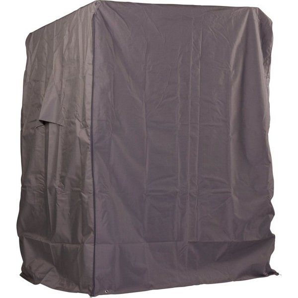 intergrill Strandkorb Webavita Abdeckhaube Strandkorb Anthrazit Größe M, BxTxH: 120x90x155 cm, Schutzhülle