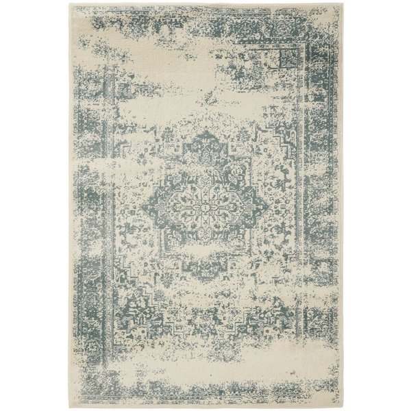 Interiyou Teppich Suzuka, Rechteckig, Höhe: 6 mm, Teppich Kurzflor, Vintage, Orientalisch, Wohn- und Schlafzimmer