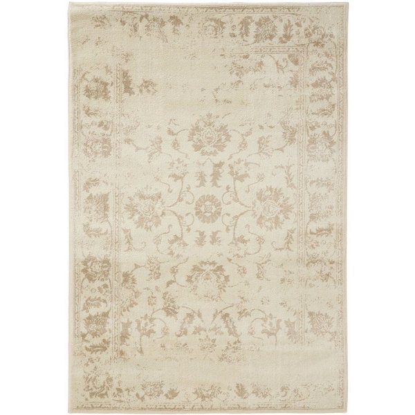 Interiyou Teppich Suzuka, Rechteckig, Höhe: 6 mm, Teppich Kurzflor, Vintage, Orientalisch, Wohn- und Schlafzimmer