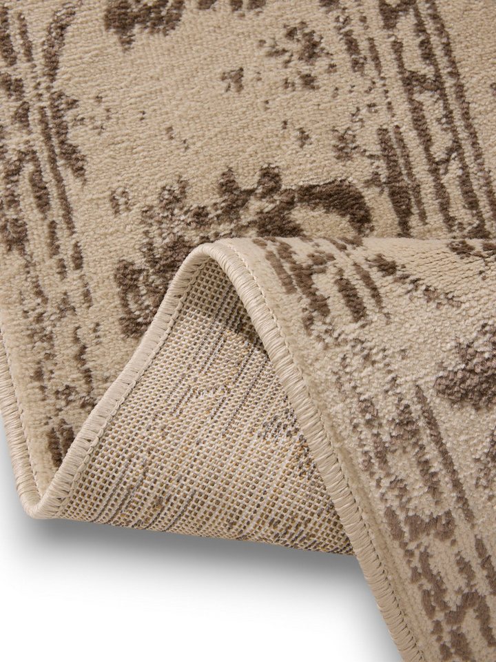 Interiyou Teppich Suzuka, Rechteckig, Höhe: 6 mm, Teppich Kurzflor, Vintage, Orientalisch, Wohn- und Schlafzimmer – Bild 4 von 5