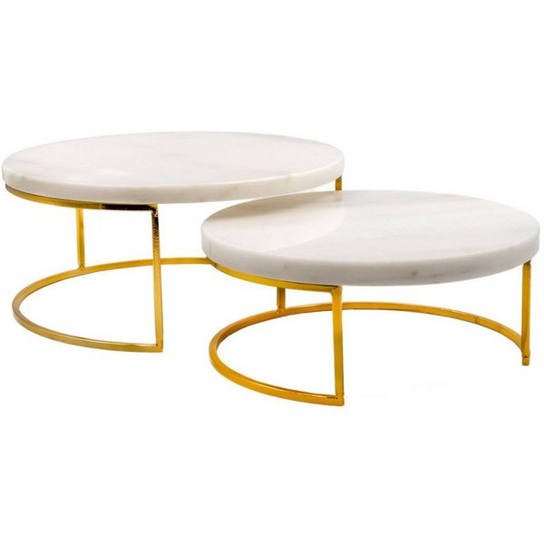 Intirilife Kuchenplatte, Marmor, (Set, 2-tlg), Kuchenplatte Tortenständer Kuchen Torten Servier Teller (2-tlg. Set)