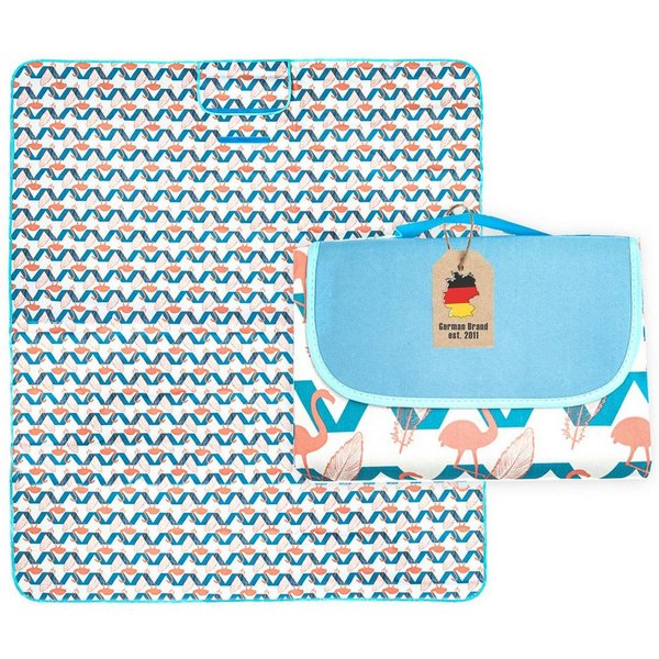 Picknickdecke, Intirilife, Picknickdecke - Offen 199 x 145 cm - Outdoor Decke Stranddecke