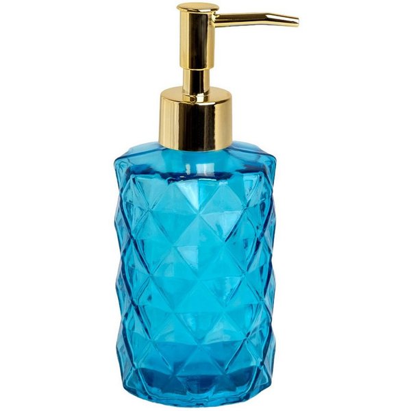 Intirilife Seifenspender, (1-tlg), Handseifenspender aus Glas 310ml Dosierer Seifenachfüllbar mit Pumpe