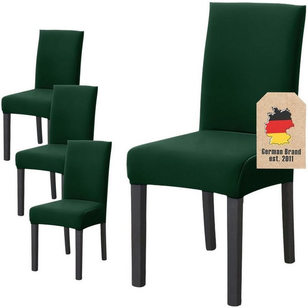 Intirilife Stuhlhusse, Stuhlbezug 38 - 45 cm Sitzfläche und 45 - 65 cm Lehnenhöhe