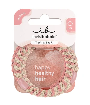 Invisibobble TWISTAR Blush Braids Haargummi · 3 Stk