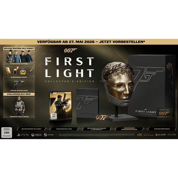 007 First Light Collector's Edition (Blu-ray Disc), PlayStation 5