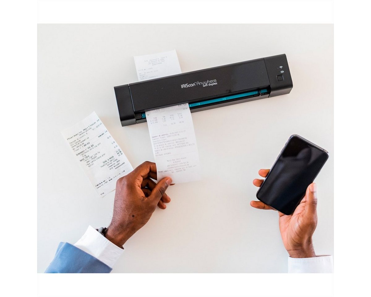 Iris by Canon IRIScan Anywhere 6 WIFI Duplex 15PPM Scanner, (Mobiler Batteriescanner, 461854) – Bild 2 von 5