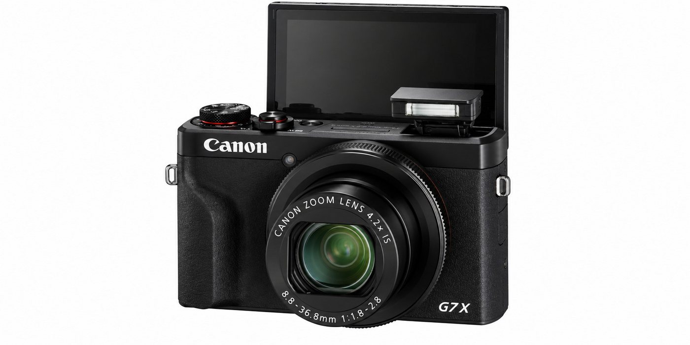 Iris by Canon Canon PowerShot G7 X Mark III Vlogger Kit Kompaktkamera (20,1 MP, 4x opt. Zoom, WLAN (Wi-Fi), Bluetooth) – Bild 3 von 5